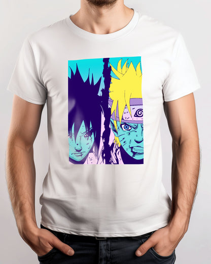 naruto vs sasuke pop art - @beautifulday