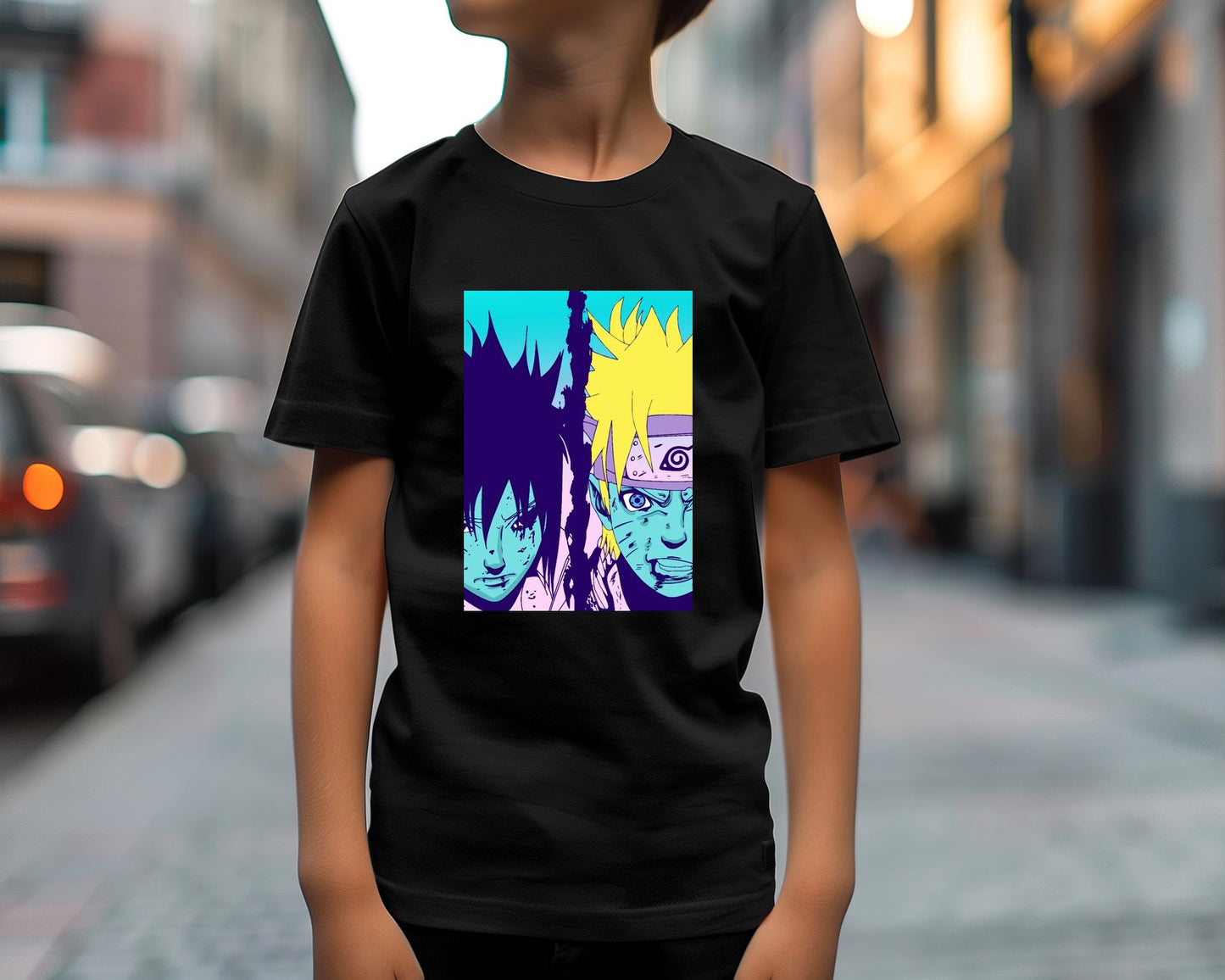 naruto vs sasuke pop art - @beautifulday