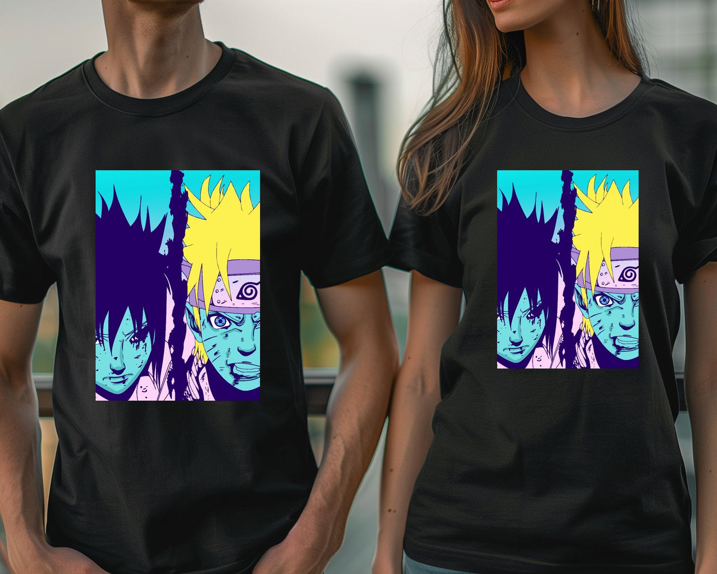 naruto vs sasuke pop art - @beautifulday