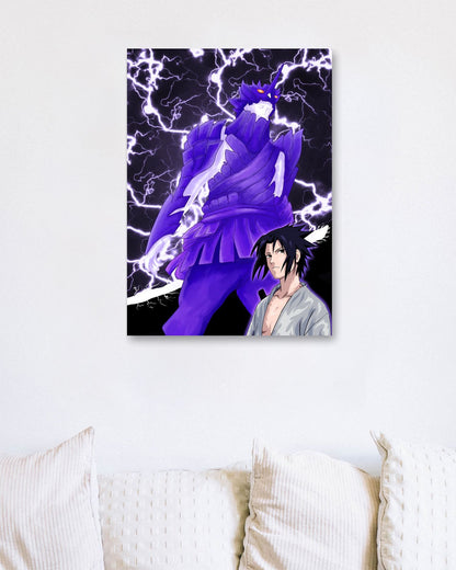 sasuke uchiha the power of susanoo - @beautifulday