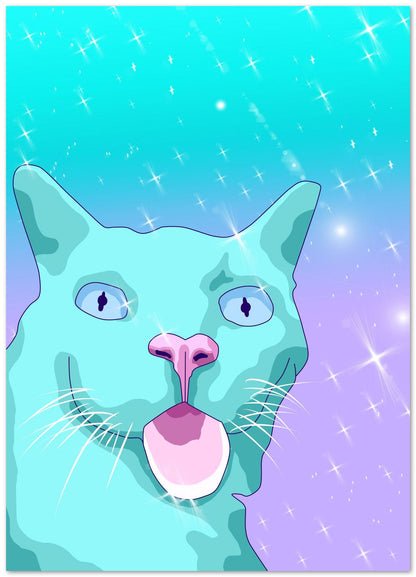 shock cute cat aesthetic - @beautifulday