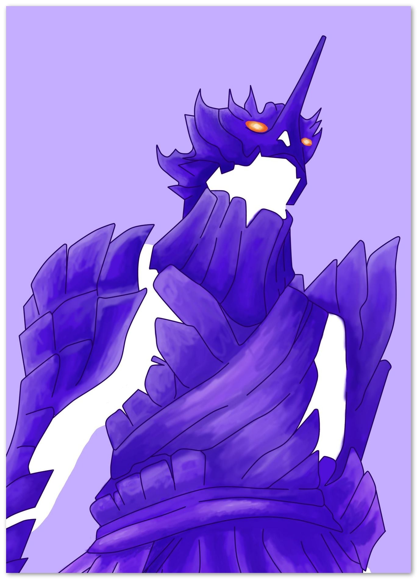 susanoo portrait digital painting - @beautifulday