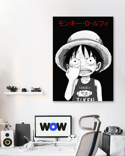 Monkey D Luffy - @SiksisArt