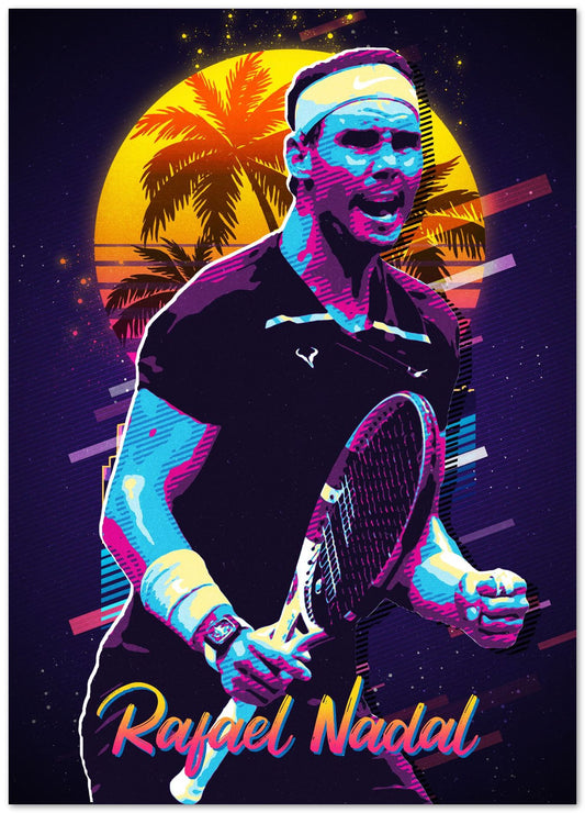 Rafael Nadal Best Tennis Player - @ColorizeStudio