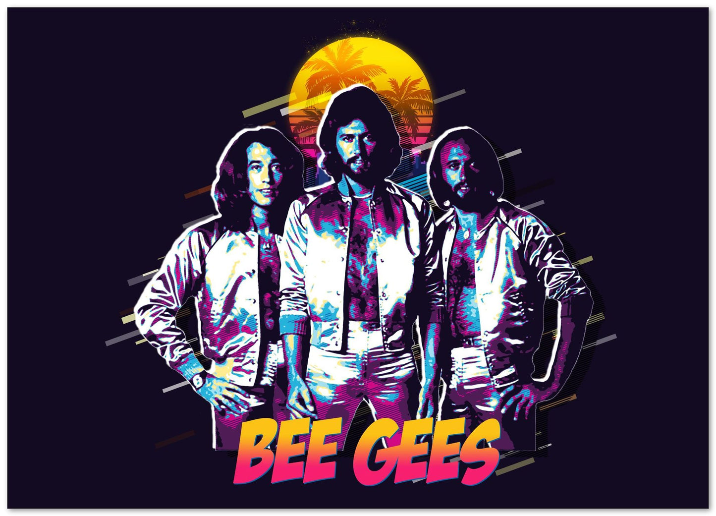 Bee Gees Pop Art - @WpapArtist