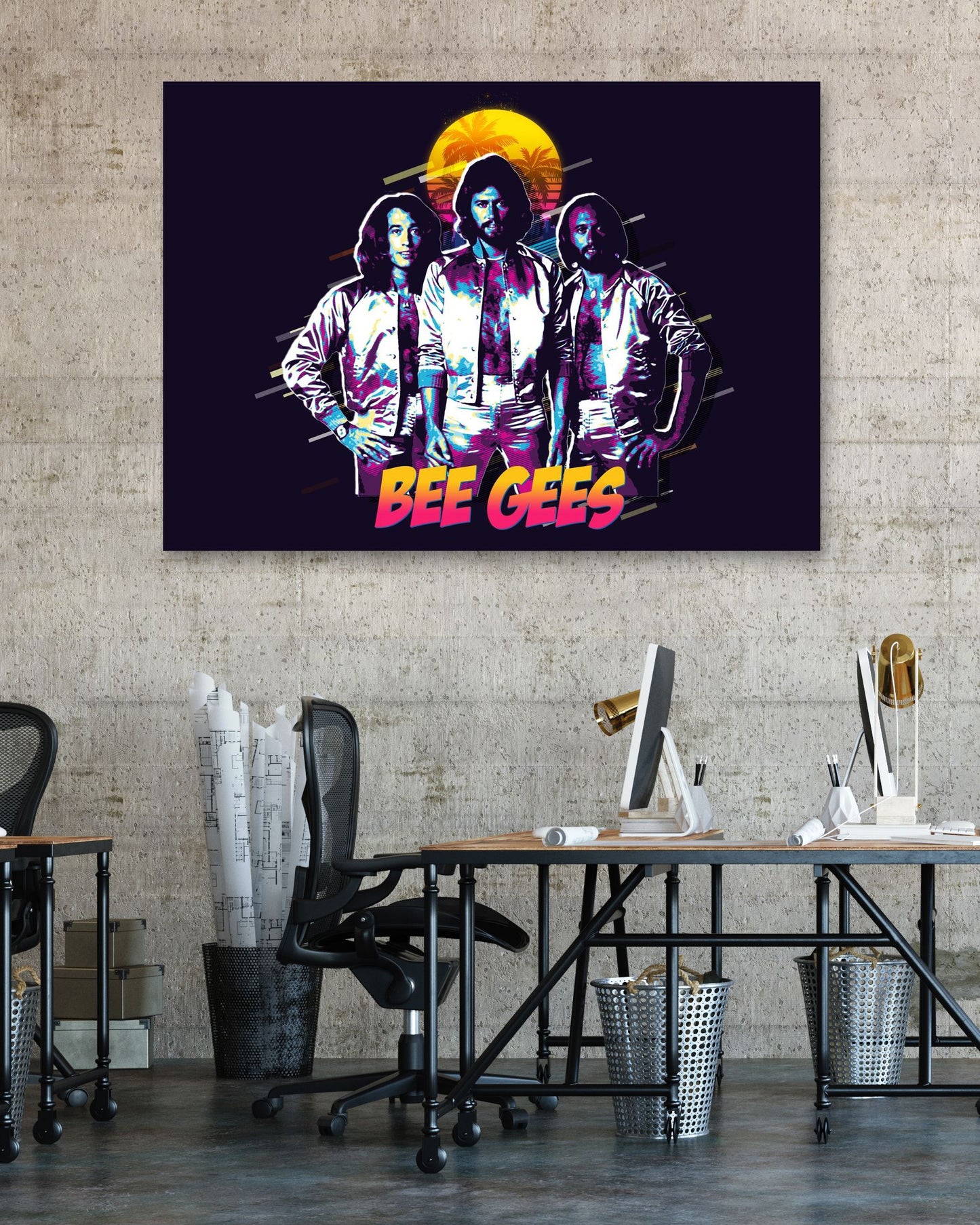 Bee Gees Pop Art - @WpapArtist