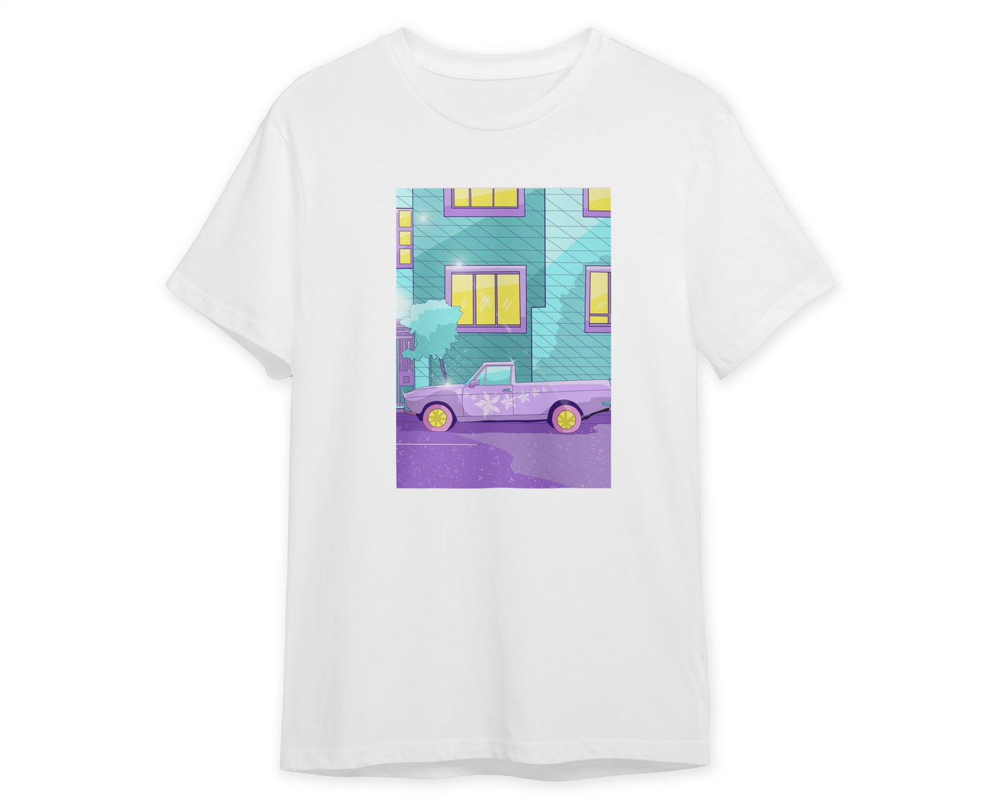 classic car in city pop - @beautifulday