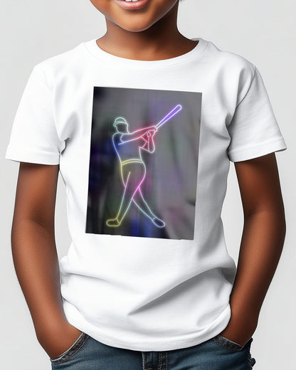 baseball neon art3 - @izmo