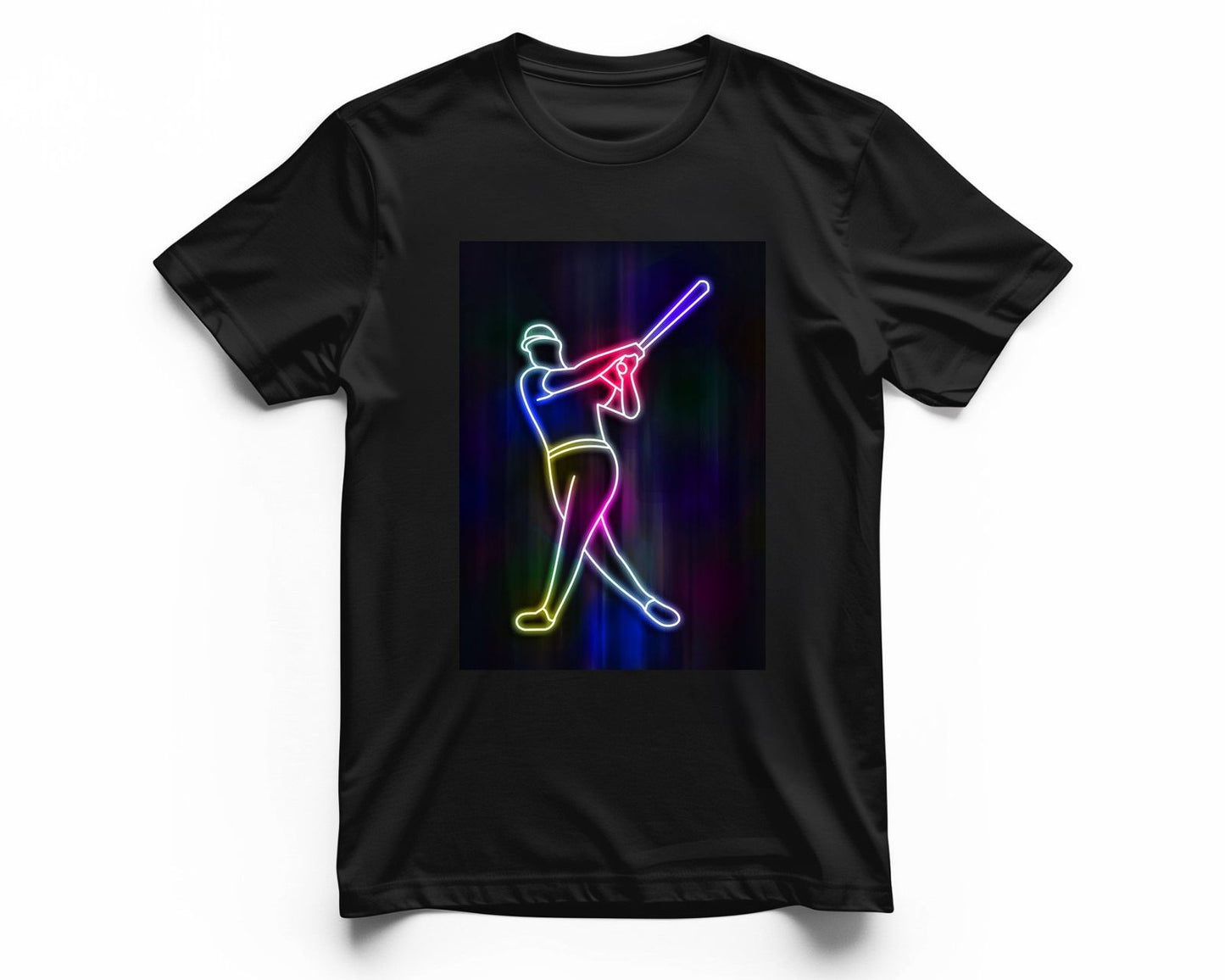 baseball neon art3 - @izmo