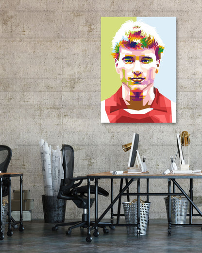 David Bergkamp in Pop Art - @WpapArtist