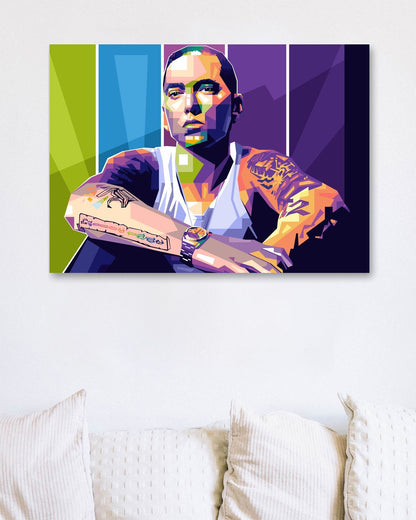 Eminem Rap In WPAP - @WpapArtist