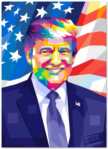 Donald Trump Pop Art - @WpapArtist