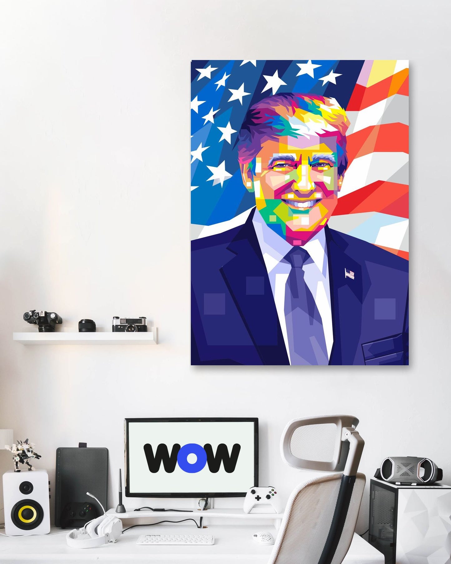 Donald Trump Pop Art - @WpapArtist