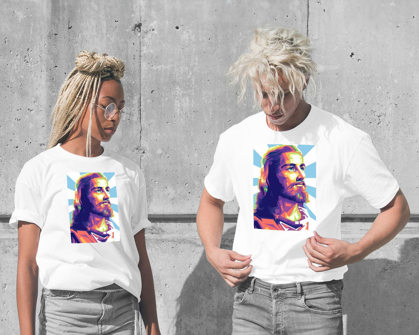 Jesus In Pop Art - @WpapArtist