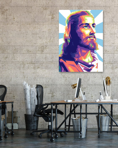 Jesus In Pop Art - @WpapArtist