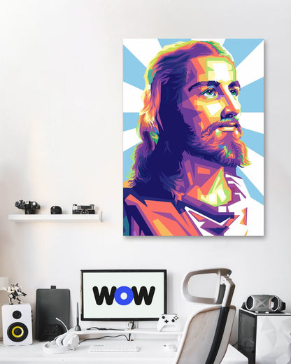 Jesus In Pop Art - @WpapArtist