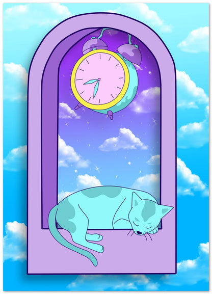 time to sleep cat - @beautifulday