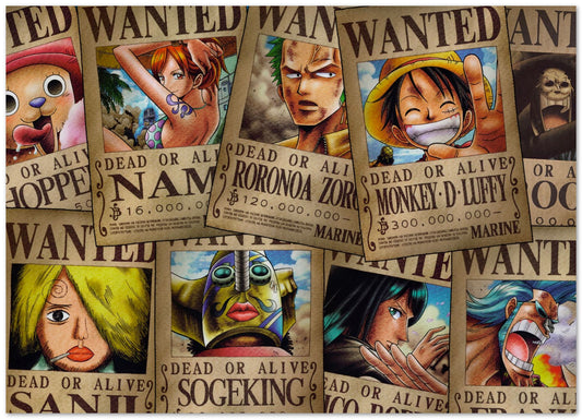 Monkey D. Luffy's crew wanted - @Wasenglo