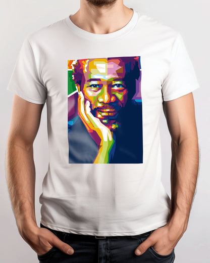 Morgan Freeman Pop Art - @WpapArtist