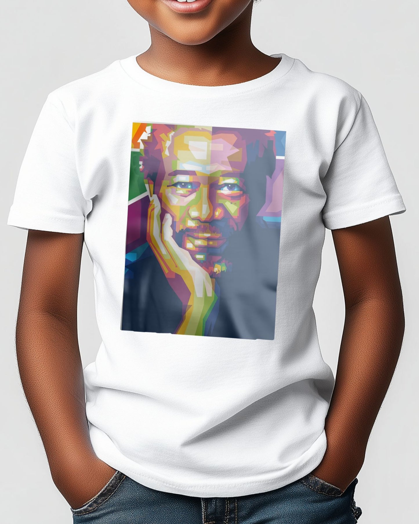 Morgan Freeman Pop Art - @WpapArtist