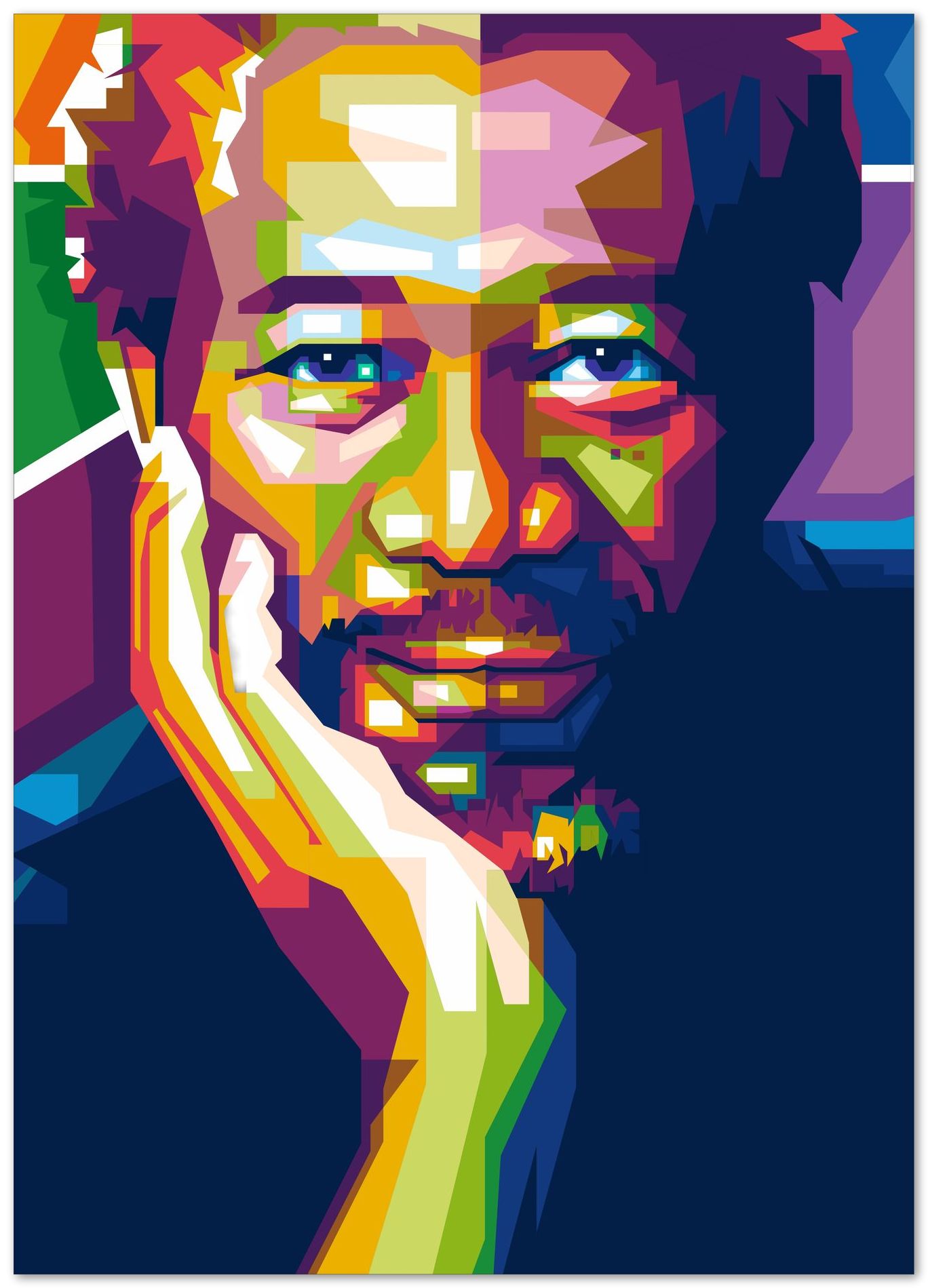 Morgan Freeman Pop Art - @WpapArtist