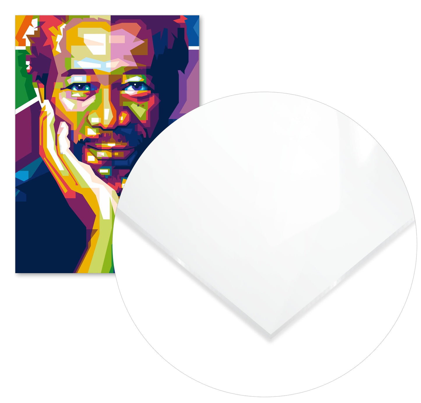 Morgan Freeman Pop Art - @WpapArtist