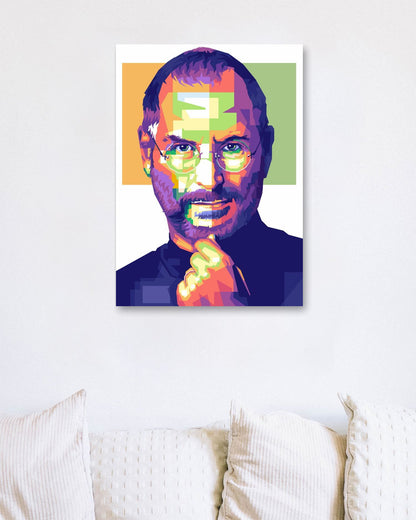 Steve Jobs Pop Art - @WpapArtist