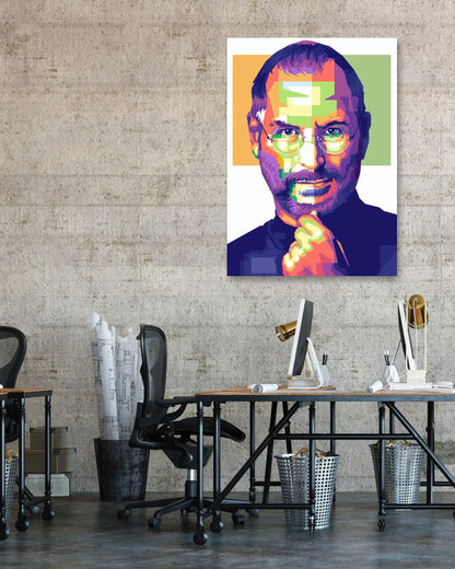 Steve Jobs Pop Art - @WpapArtist