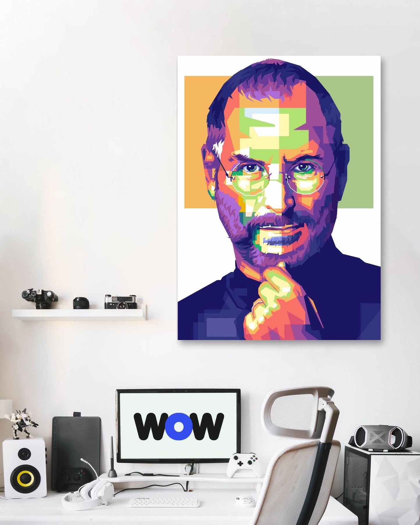 Steve Jobs Pop Art - @WpapArtist