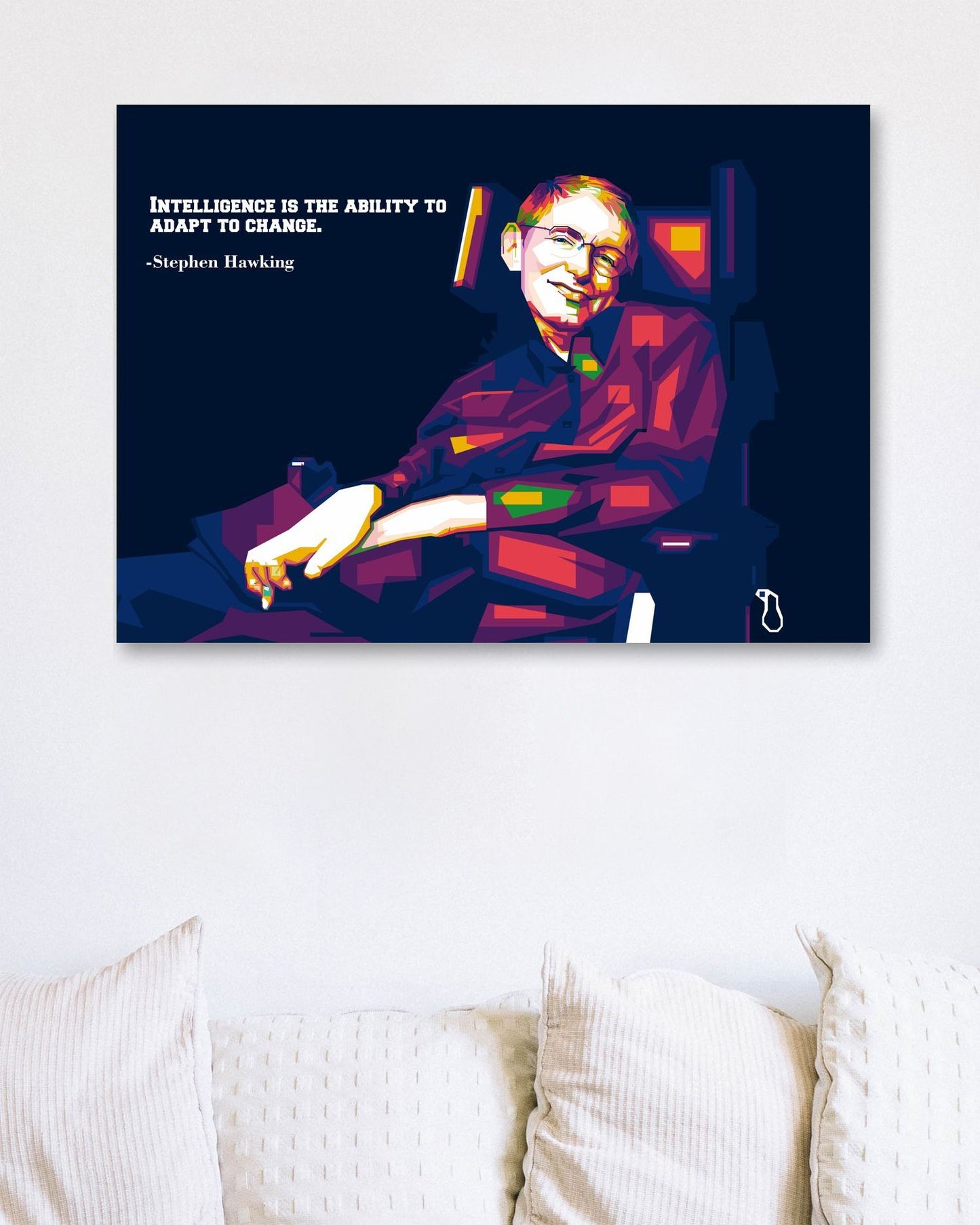 Steven Hawking Pop Art - @WpapArtist