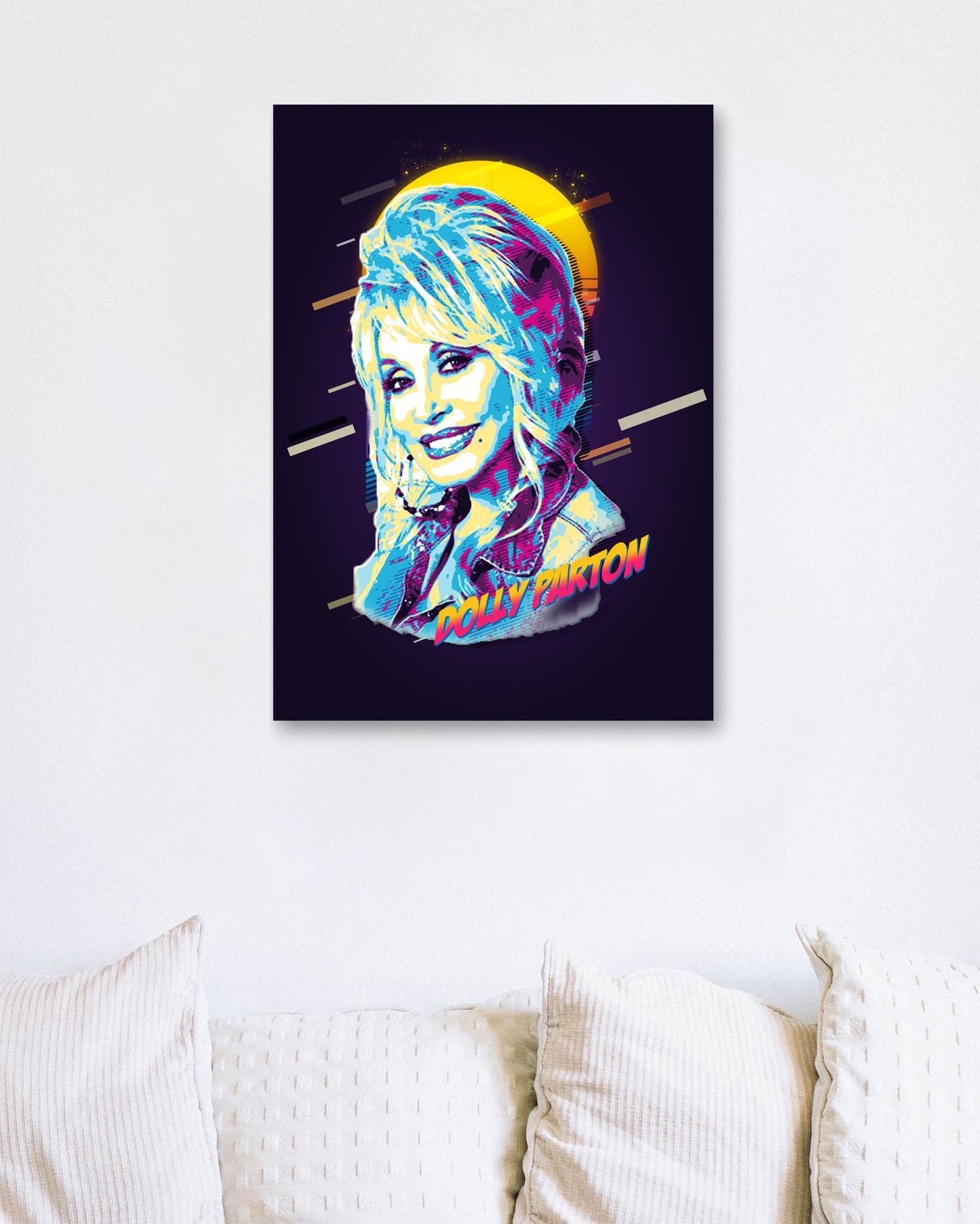 Dolly Parton Pop Art - @WpapArtist