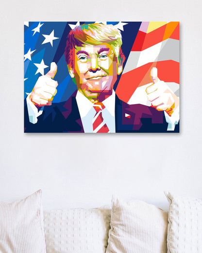 Trump Pop Art - @WpapArtist