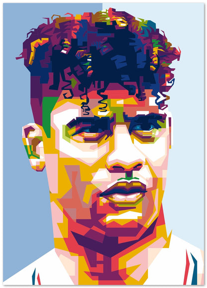 Frank Rijkaard pop art - @WpapArtist