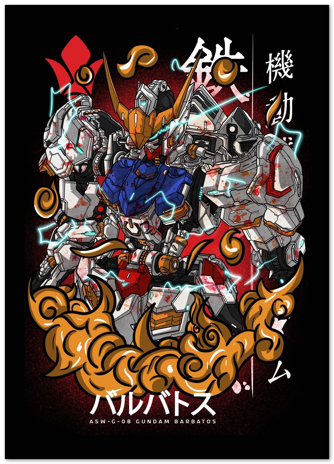 Gundam Barbatos - @CoretanVector