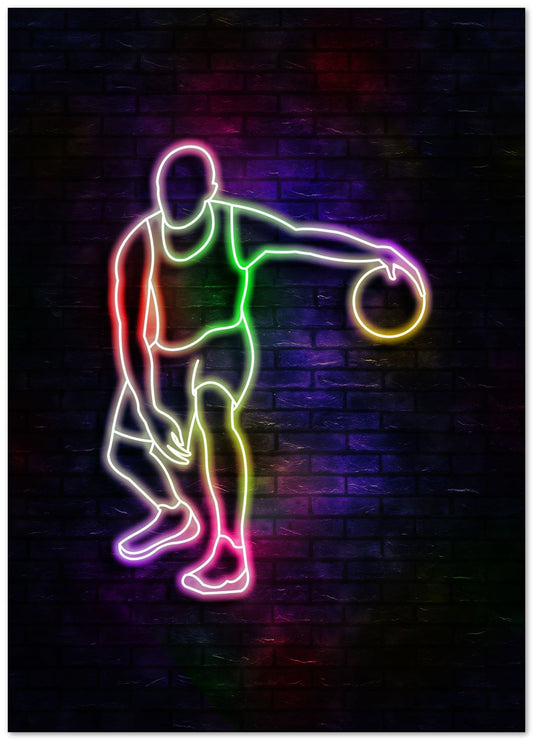 neon basketball art10 - @izmo