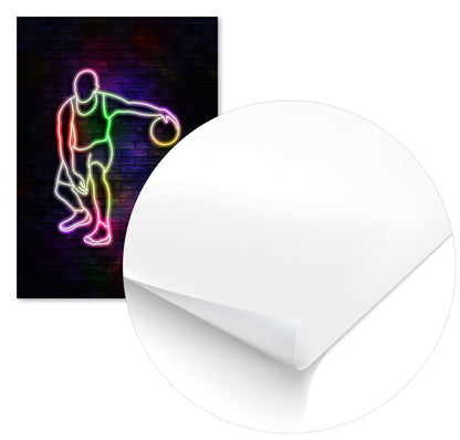 neon basketball art10 - @izmo