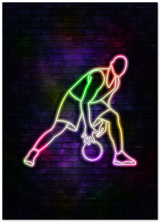 neon basketball art11 - @izmo