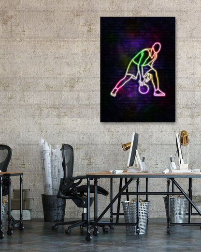 neon basketball art11 - @izmo