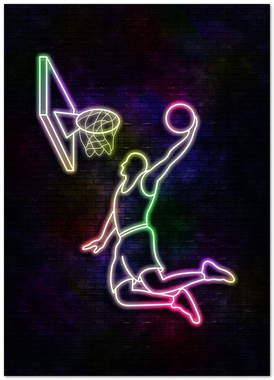 neon basketball art12 - @izmo