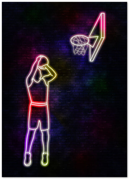 neon basketball art13 - @izmo