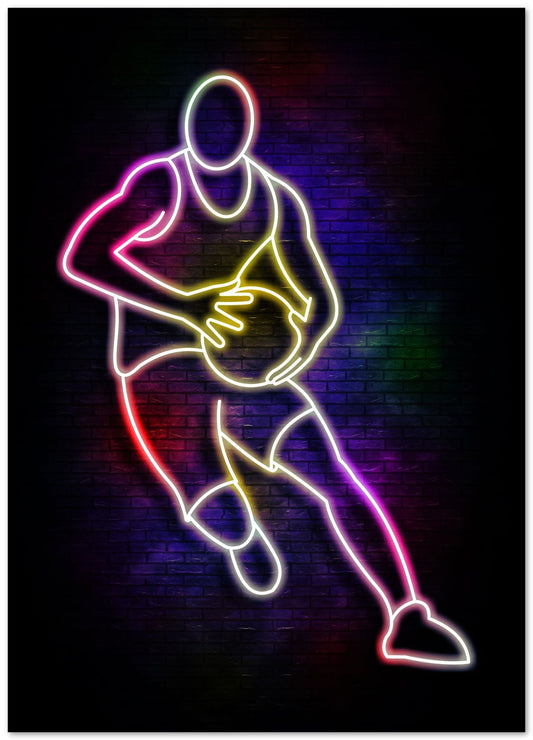 neon basketball art14 - @izmo