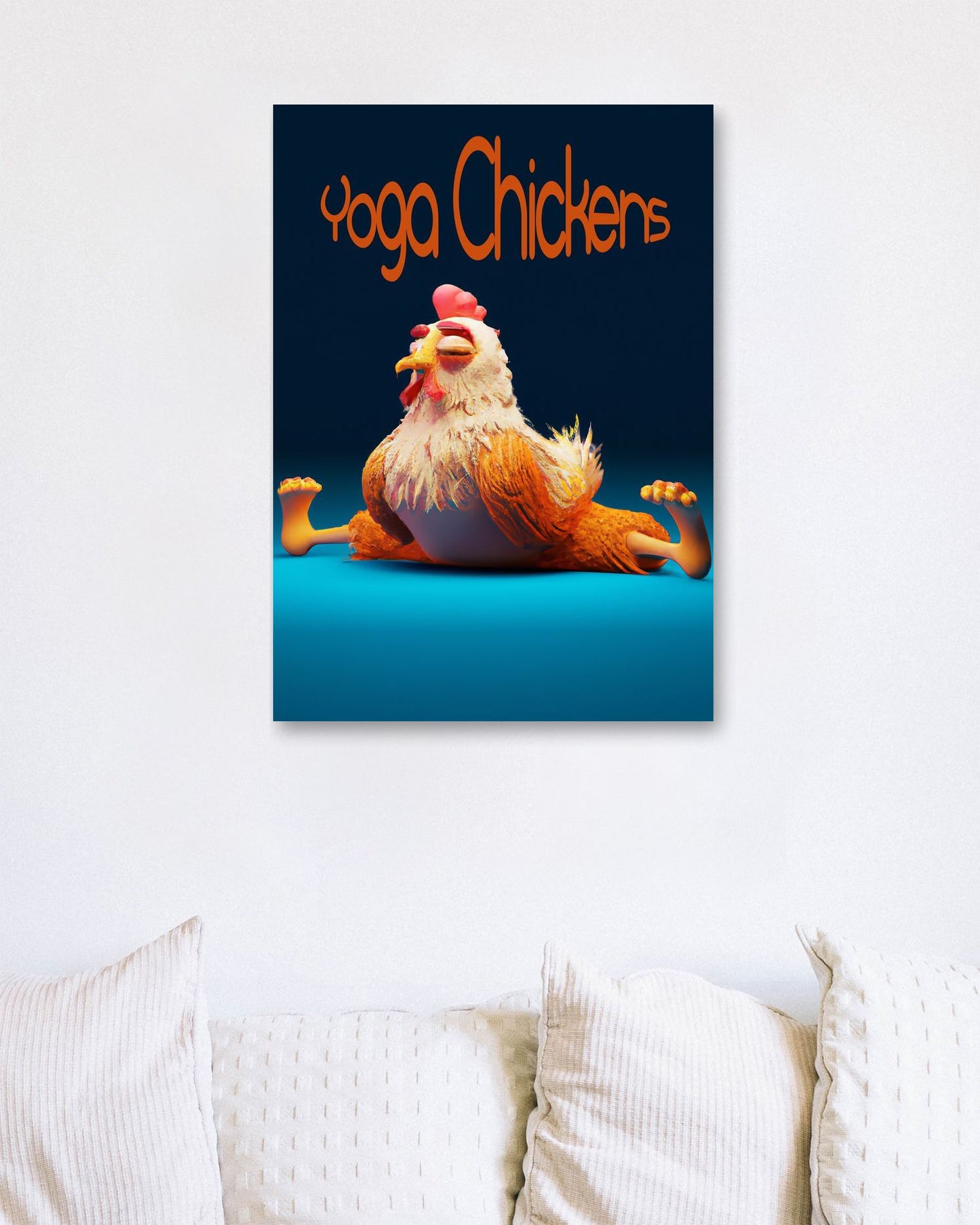 Yoga Chickens - @elzart