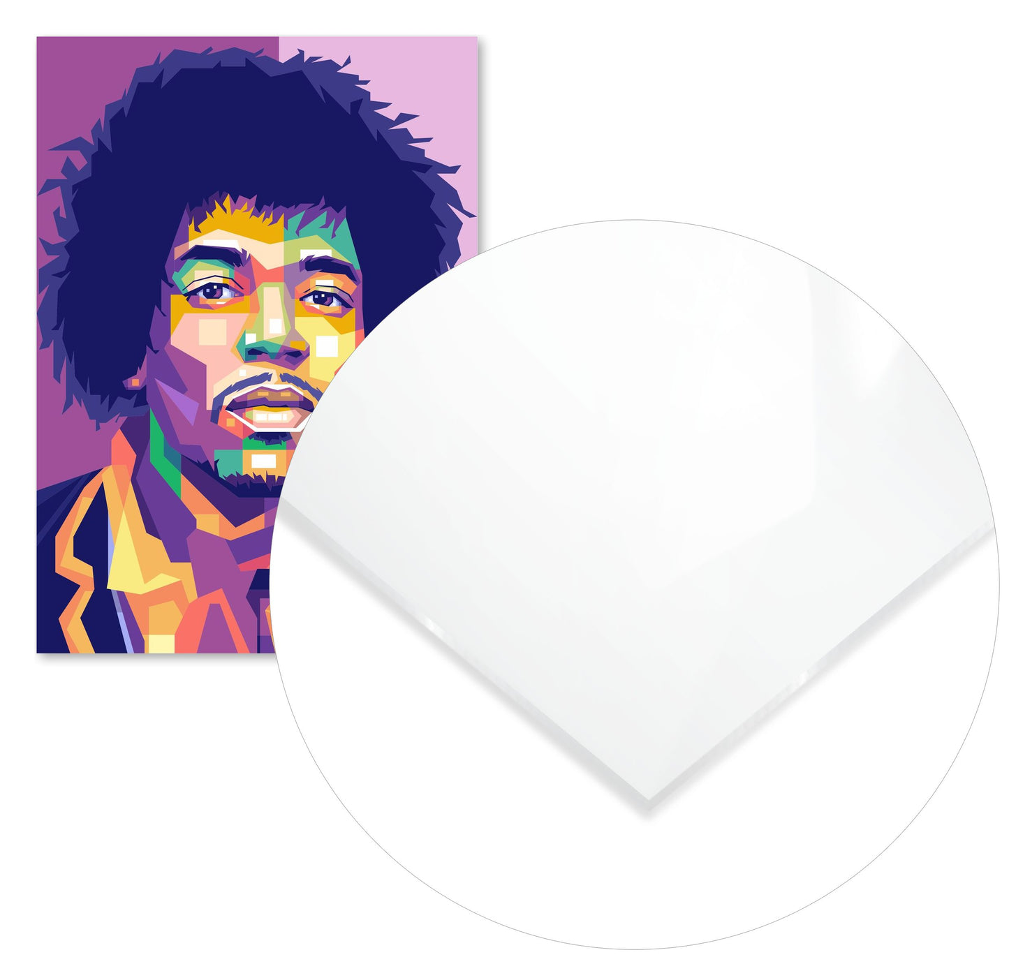 Jimi Hendrix Pop Art - @WpapArtist