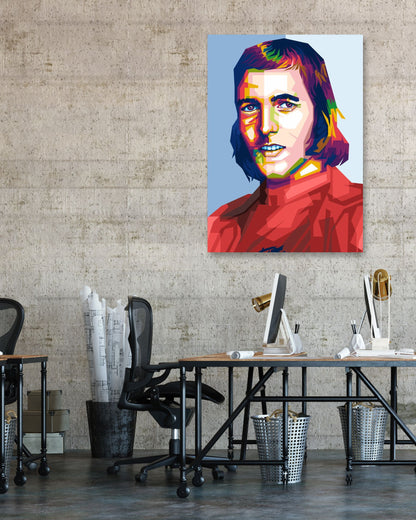 Johan Neeskens Pop Art - @WpapArtist