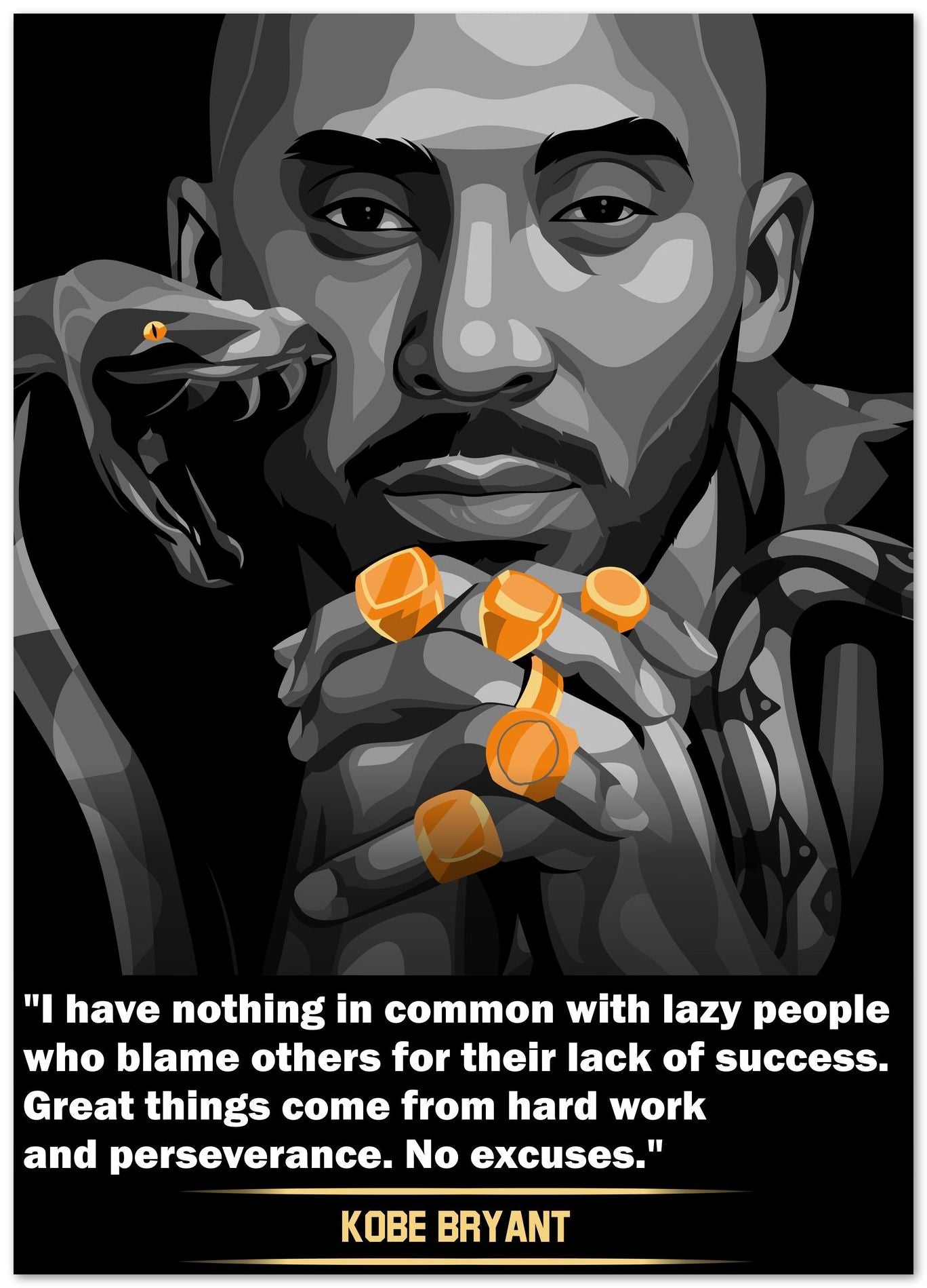 Kobe Bryant Quote - @WpapArtist