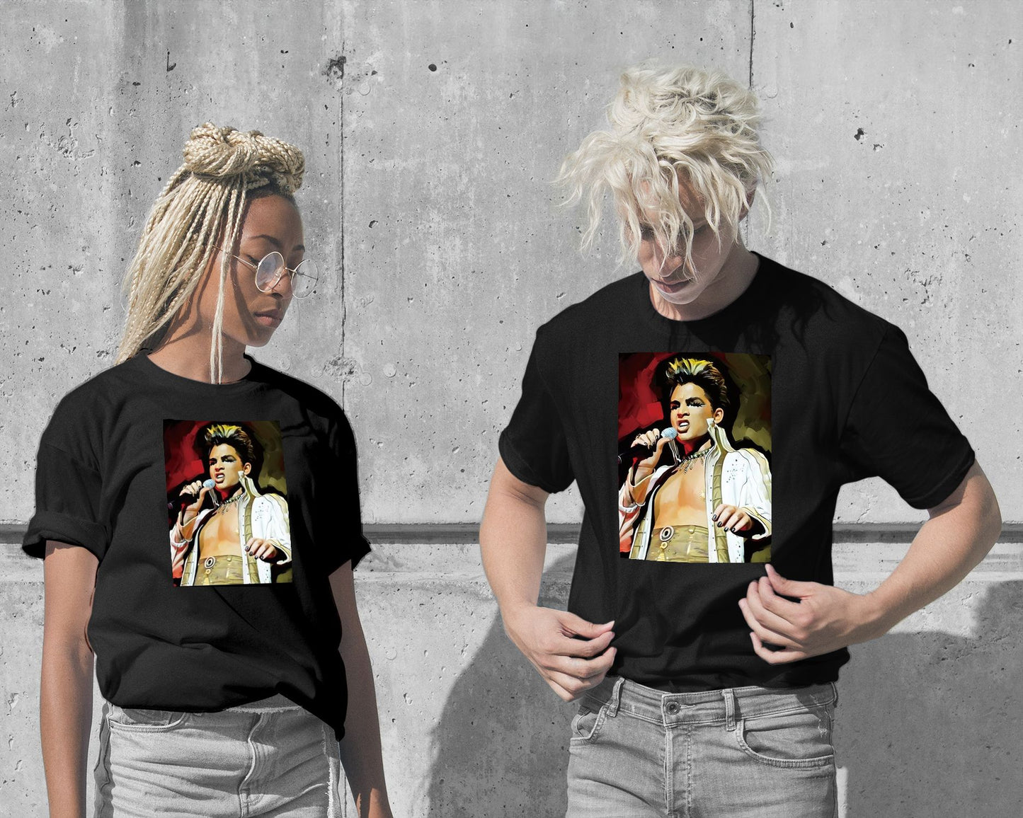 T-Shirt-Adam Lambert - @Eastonpoison-wow.fan