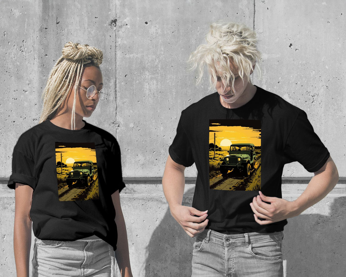 T-Shirt-Adventure Jeep - @danica-wow.fan