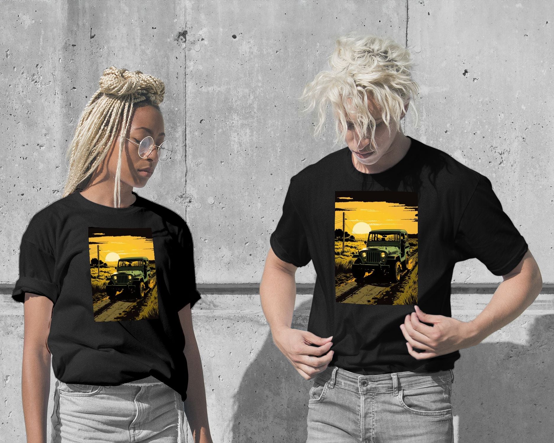 T-Shirt-Adventure Jeep - @danica-wow.fan