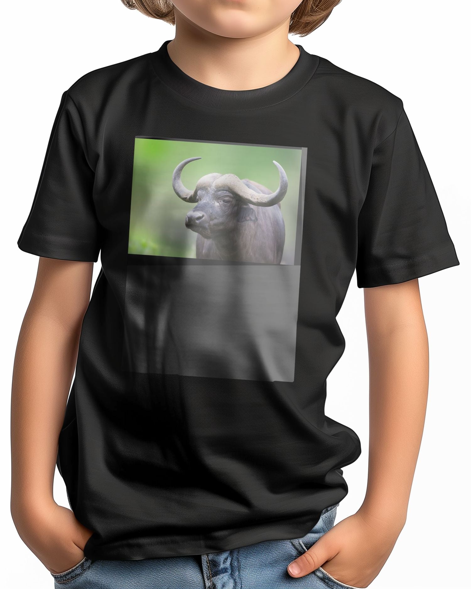T-Shirt-African buffalo Portrait 1 - @chusna-wow.fan