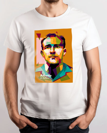 Tee Alfredo di stefano in wpap pop art - @Mirupop_06